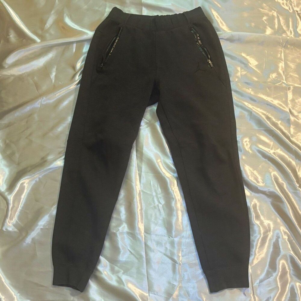 Nike Air Jordan 23 Engineered Men's Fleece Pants Joggers Black Heather Size S